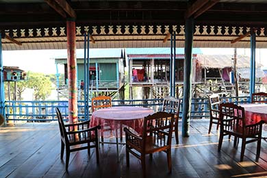 Overnight homestay in Kampong Kleng village