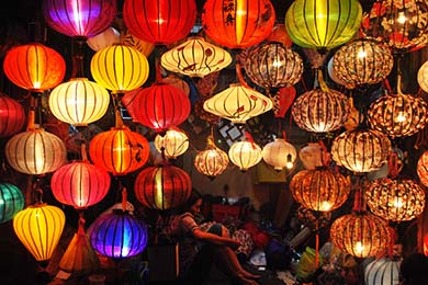 Night market in Luang Prabang