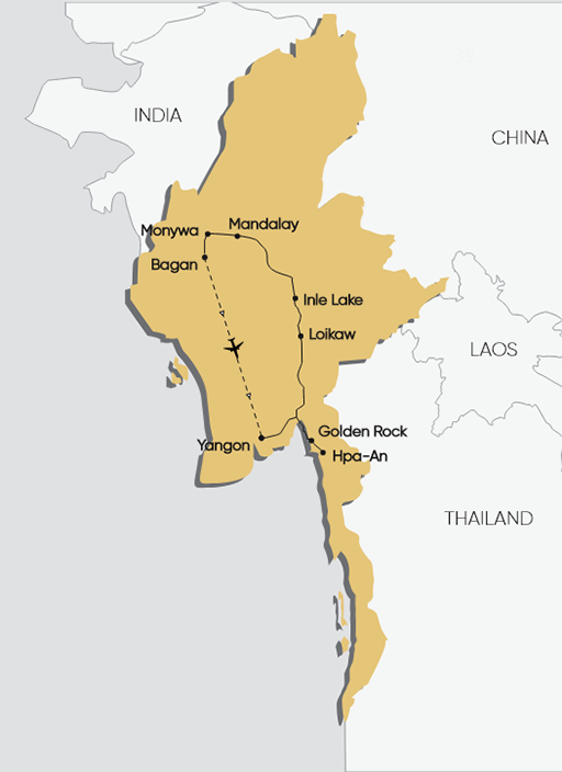 WITHIN EXTINCT EMPIRES OF MYANMAR