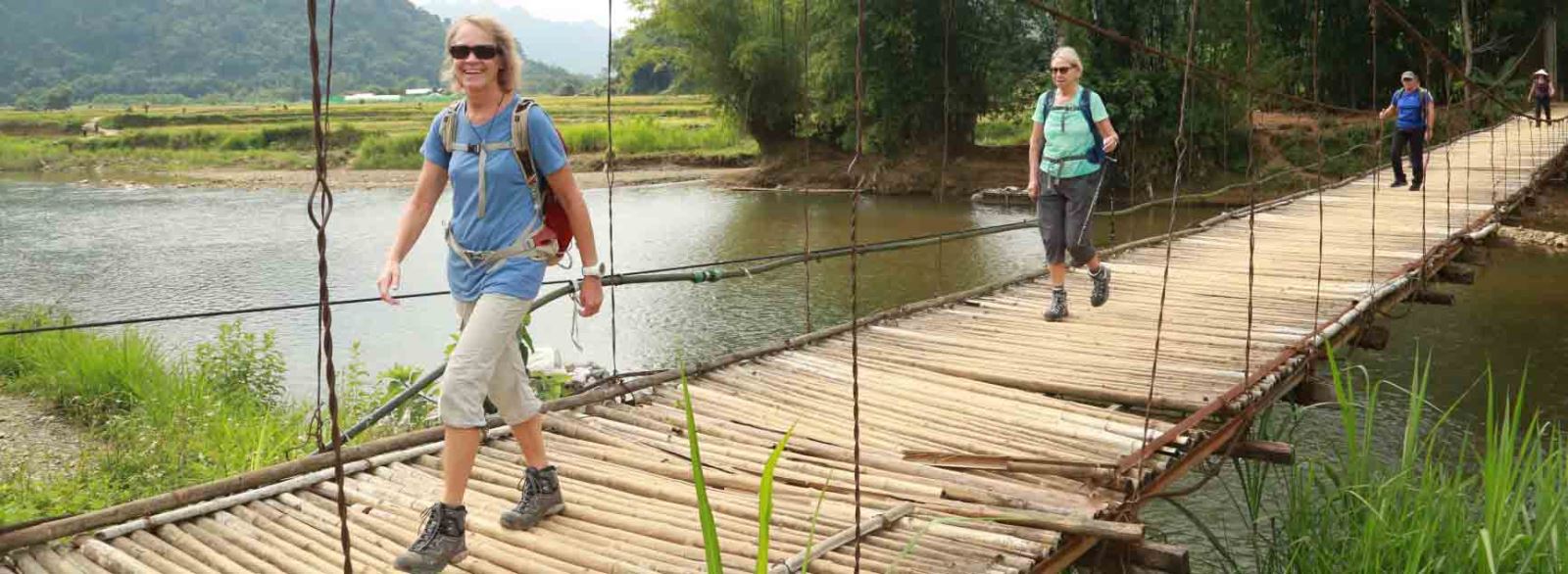 Hiking in Pu Luong