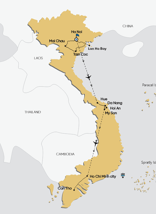 FROM HA LONG BAY TO MEKONG DELTA