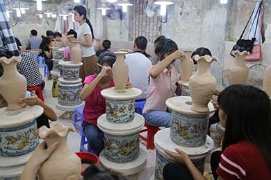 Bat Trang ceramic village