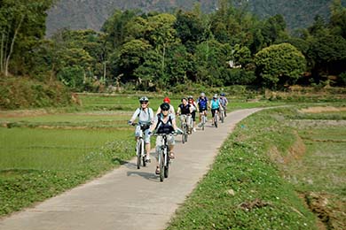 Excursion in Mai Chau, the soul refuses